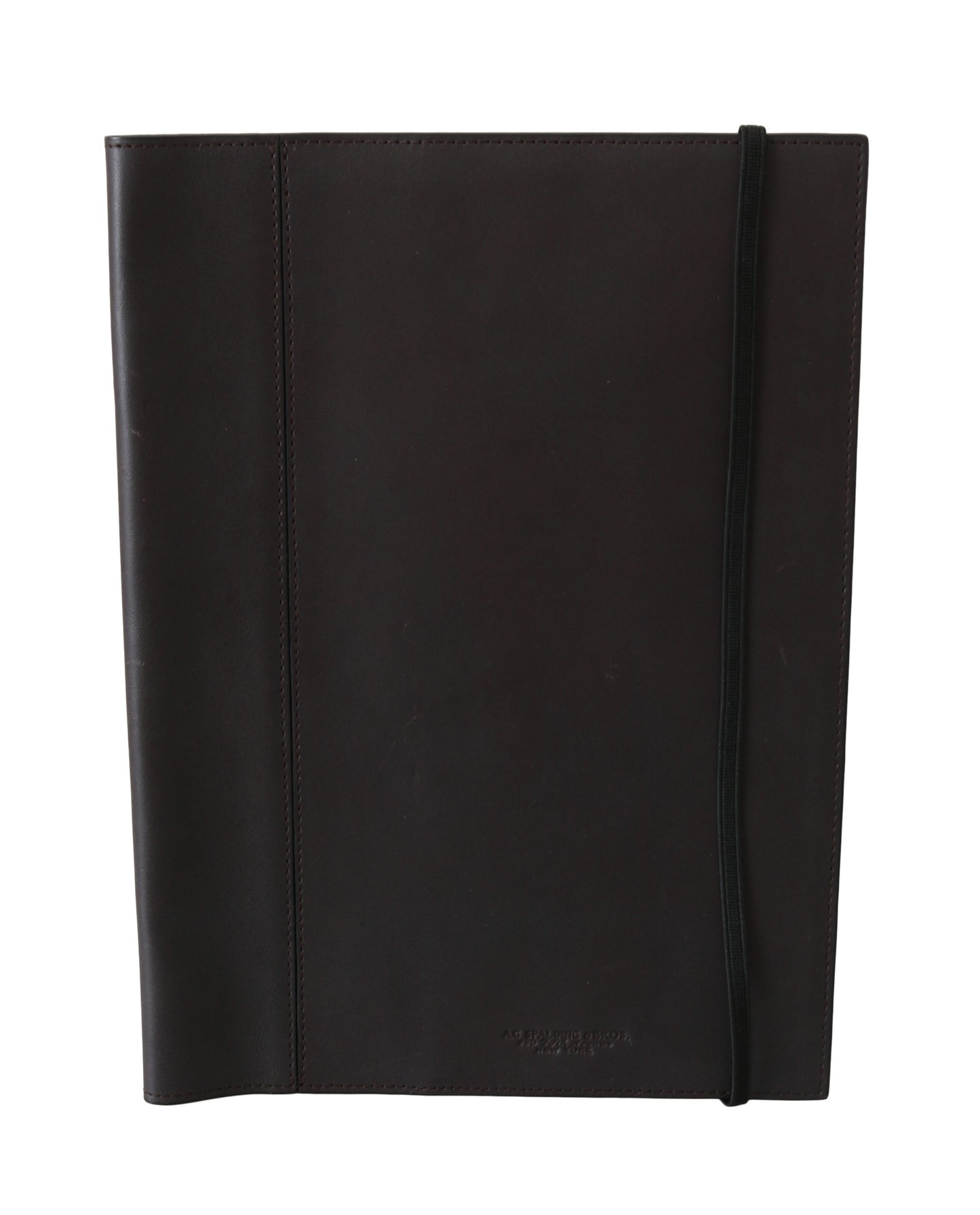 AG Spalding & Bros Elegant Leather Passport Wallet - Sleek Travel Essential