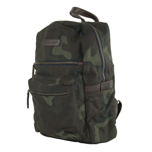 AG Spalding &amp; Bros Green Cotton Men Backpack
