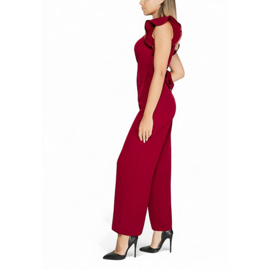 Rinascimento Burgundy Polyester Suits &amp; Blazer