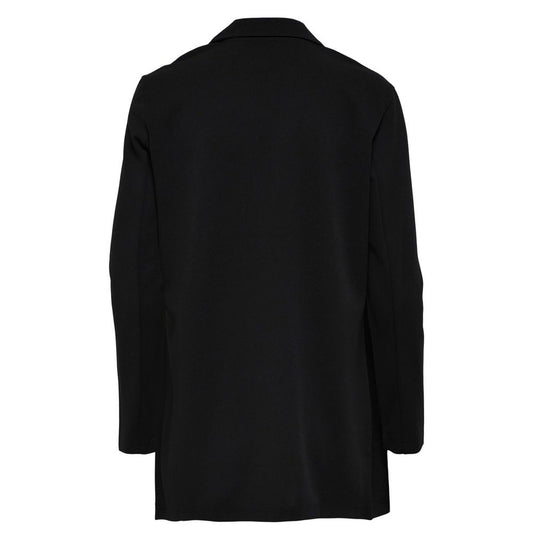 Jacqueline De Yong Black Polyester Suits &amp; Blazer
