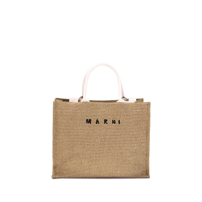 Marni Raffia - effect Tote Bag - MELZAOR - 