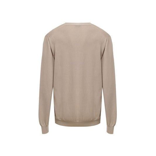 Gran Sasso Beige Cotton Cardigan - MELZAOR - 